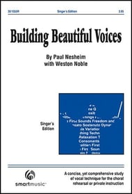 Building Beautiful Voices Vocal Solo & Collections sheet music cover Thumbnail